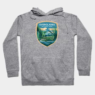 Alligator Everglades National Park Hoodie